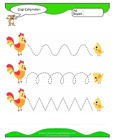 Çizgi Çalışma Sayfaları